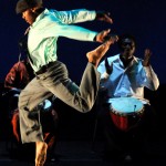 Otis Donovan Herring, member of Evidence, A Dance company in "Two-Year Old Gentlemen" choreographed by Ronald K. Brown